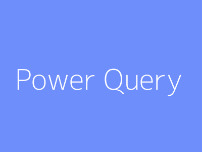 Power Query